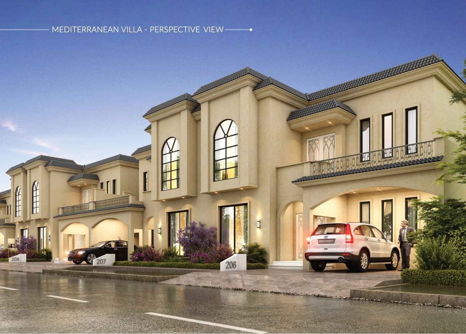 Mediterranean Smart Villa exterior design