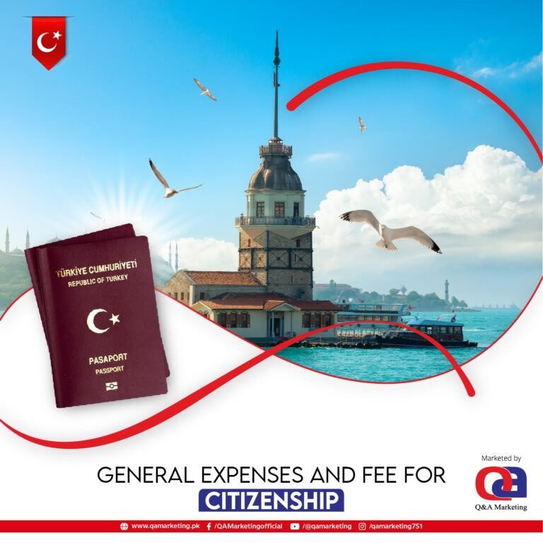 General Expenses & Fee for Citizenship