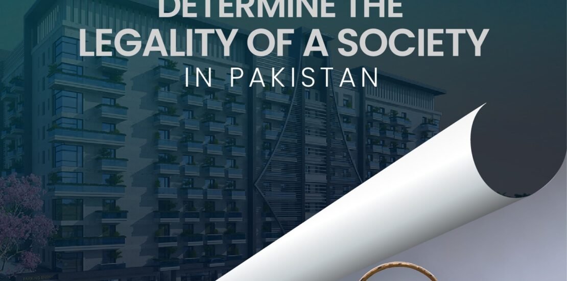 how to determine the legality of a society in pakistan