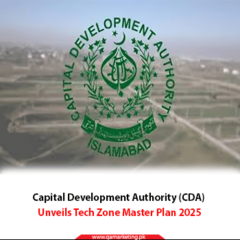 Capital Development Authority (CDA) Unveils Tech Zone Master Plan 2025