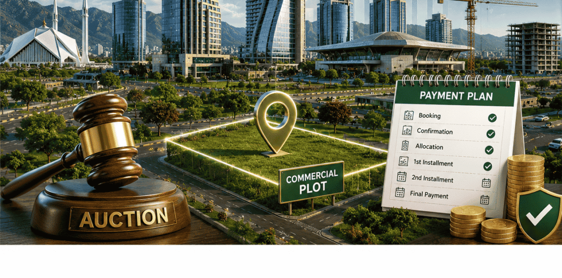 CDA Commercial Plot Auction 2026 Highlights and Payment Plan