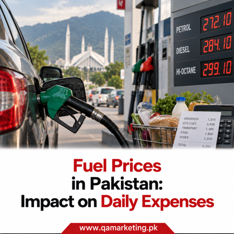 Fuel Prices in Pakistan: Impact on Daily Expenses