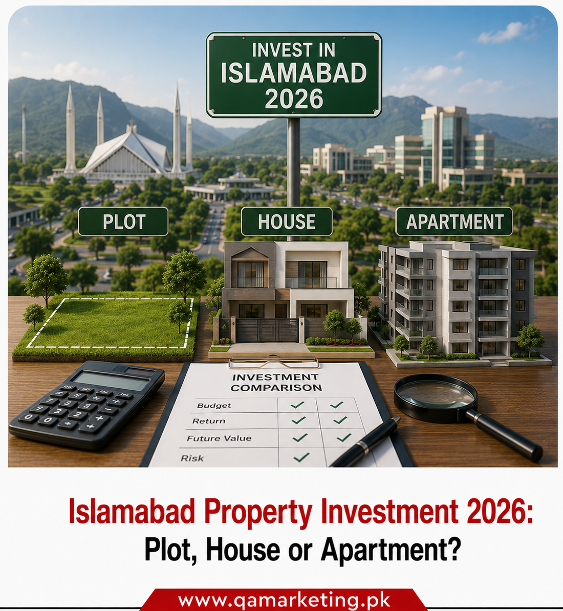 Islamabad Property Investment 2026: Plot, House or Apartment?